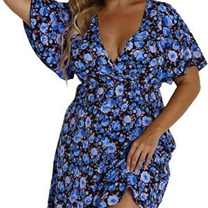 floral dress xxl